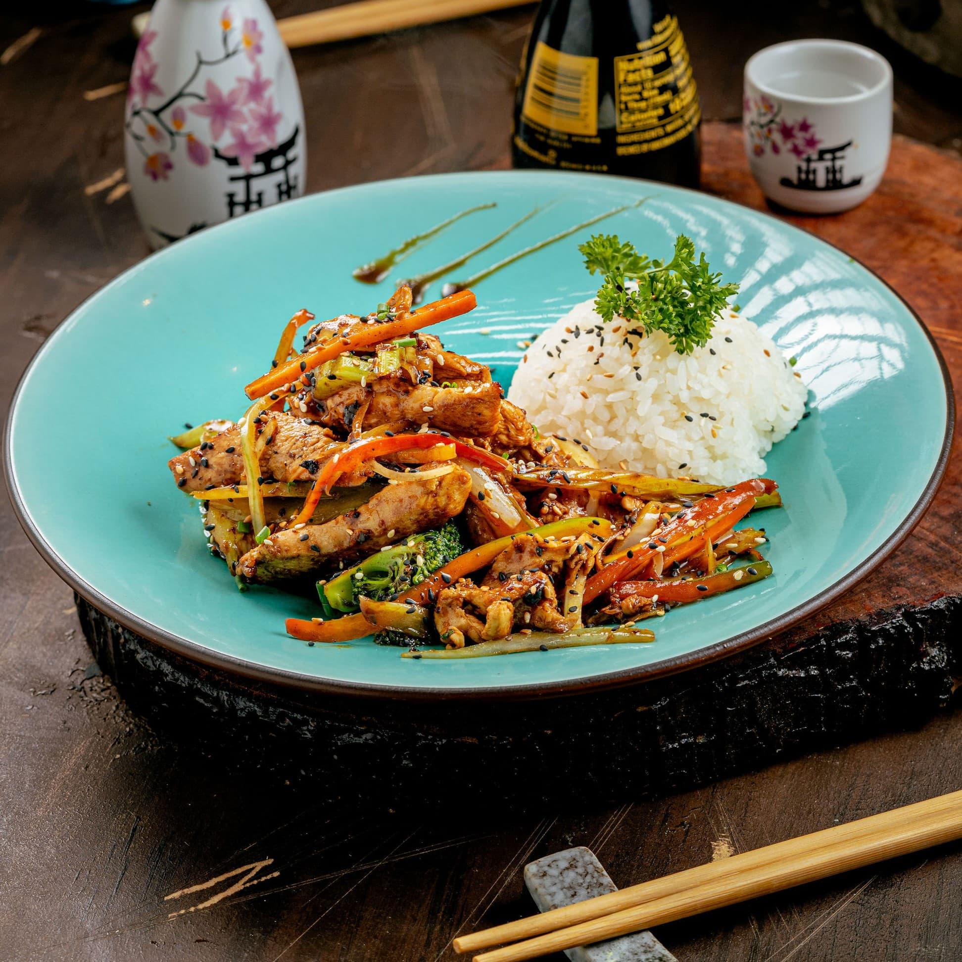 Imagen de Pollo teriyaki
